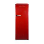 11 cu. ft. Frost Free Convertible Upright Freezer or Fridge in Hot Rod Red with Electronic Temperature Control