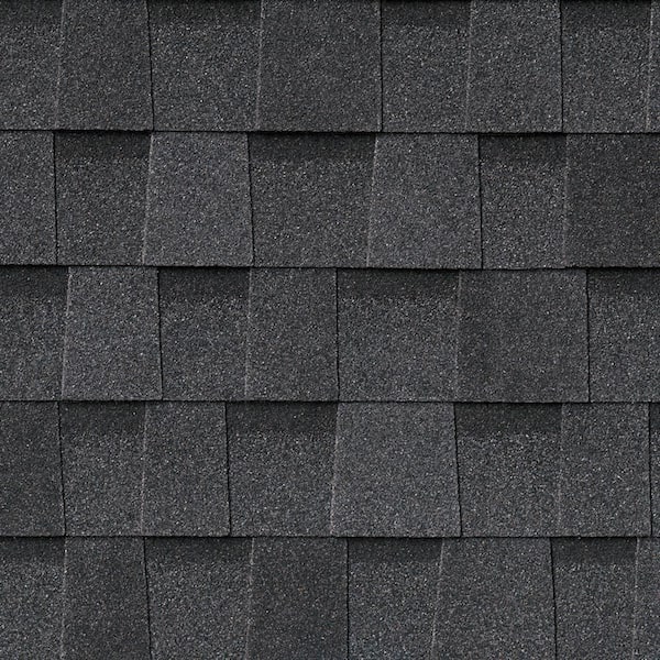 Pinnacle Scotchgard HP42 Asphalt Architectural Shingles-Pristine Black Shadow 618H002 (3 BD/SQ)