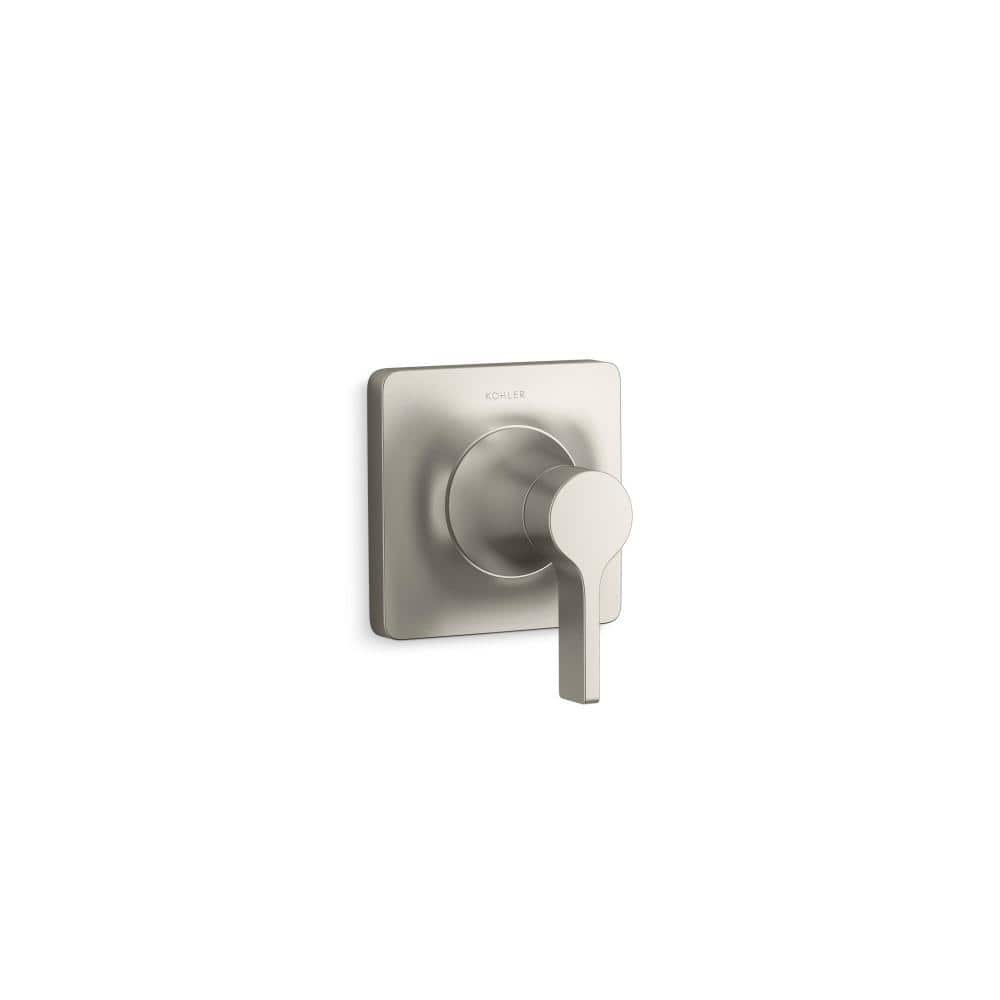 Kohler Venza Handle Transfer Valve Trim In Vibrant Brushed Nickel