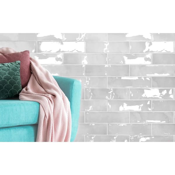Austin Loredo Glossy 3 in. x 12 in. Ceramic Subway Wall Tile (5.57 sq. ft./case)