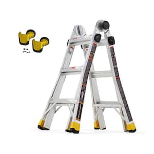14 ft. Reach MPXA Multi-Position Ladder/MPX Wheel Kit (Combo-Pack)
