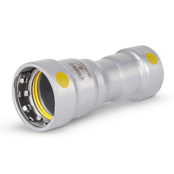 2 in. x 1-1/4 in. Carbon Steel Press Reducing Coupling HNBR Gas