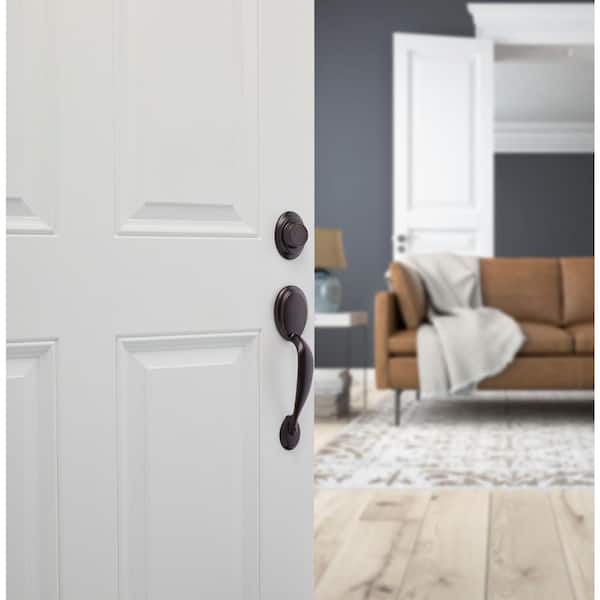 Dakota Venetian Bronze Dummy Door Handleset Less Interior Pack