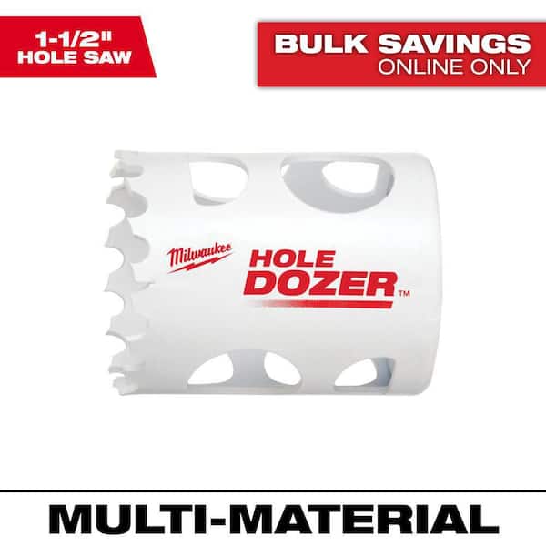 1-1/2 in. Hole Dozer Bi-Metal Hole Saw