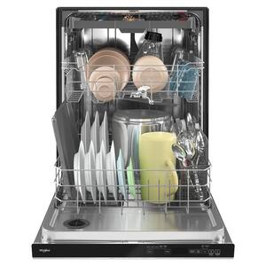 24 in. Fingerprint Resistant Stainless Steel Top Control Built-In Tall Tub Dishwasher with Third Level Rack, 47 dBA