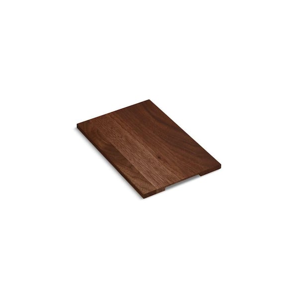 Synthos 17.5 in x 11.5 in Rectangular Walnut Cutting Board