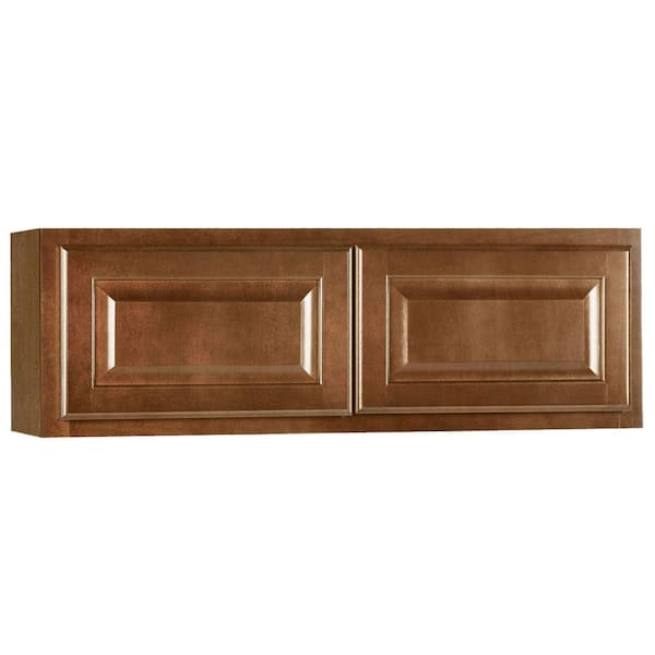 Hampton Bay Hampton Assembled 36x12x12 in. Wall Bridge Kitchen Cabinet ...