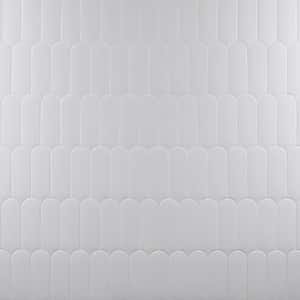 Aerial Mist Gray 2.83 in. x 7.67 in. Matte Ceramic Wall Tile (5.15 sq. ft./Case)
