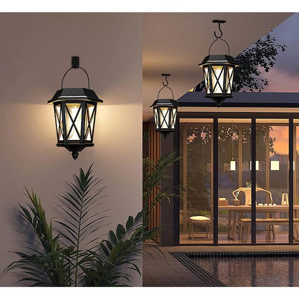 5 Inch Outdoor Decorative Iron Small Plant Lantern Hooks for Wall