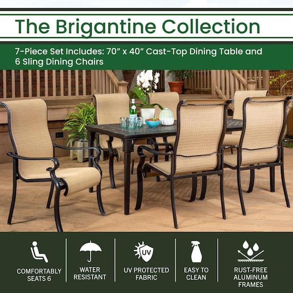 outdoor patio dining chairs set of 6