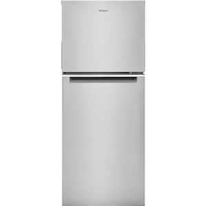 Whirlpool Top Mount Fridge (WRT112CZJZ) - Fingerprint-Resistant Stainless Finish Whirlpool Top Mount Fridge (WRT112CZJZ) - Fingerprint-Resistant Stainless Finish
