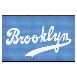 FANMATS Brooklyn Dodgers Light Blue 2 ft. x 2 ft. Round Area Rug 1803 - The  Home Depot