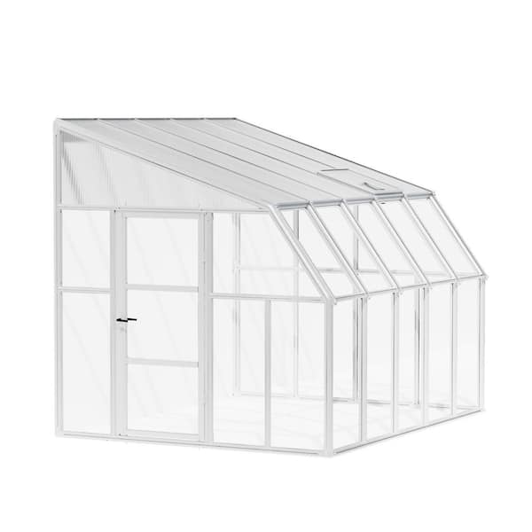 CANOPIA by PALRAM Sun Room 8 ft. x 10 ft. White/Clear Patio Enclosure and Solarium