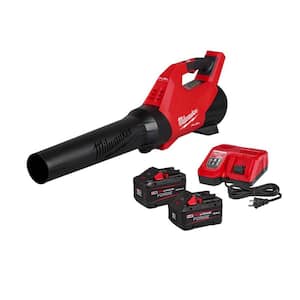 M18 FUEL 120 MPH 500 CFM 18V Brushless Cordless Battery Powered Leaf Blower Kit w/ (2) FORGE Batteries, Rapid Charger