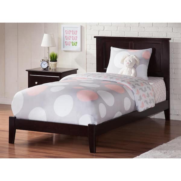 AFI Madison Twin Traditional Bed in Espresso