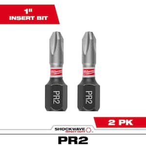 Milwaukee SHOCKWAVE Impact Duty 1 in. Phillips #2 Alloy Steel