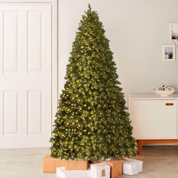 Sylvania 9' 8-Function Color Changing Prelit LED Tree With Foot