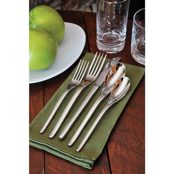 Apex 18/10 Stainless Steel Teaspoons, U.S. Size (Set of 12)