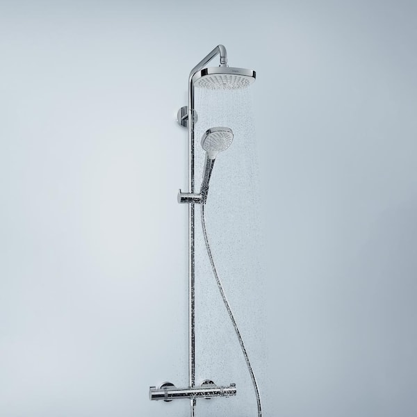 Hansgrohe Croma Select E in Shower System in Chrome 04698001 - The
