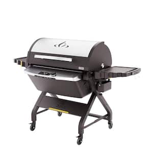Prime 1500 Outdoor Pellet Grill and Smoker in Black