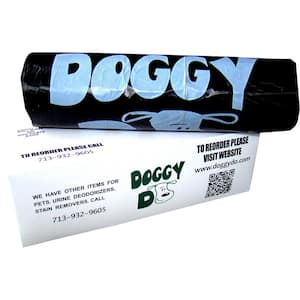 Doggy Do Pet Roll Style Waste Bags (200-Bag/Pack, 10-Pack/Carton, 2000-Bags)