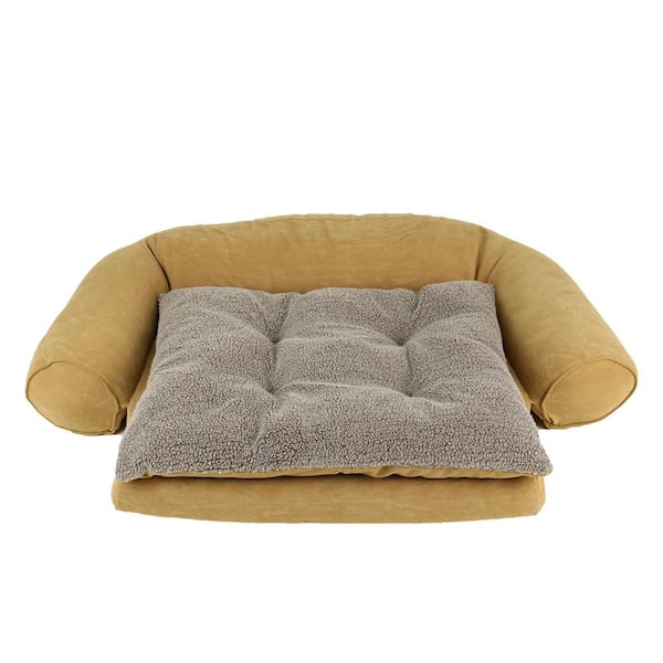 Dog bed with removable cushion sale