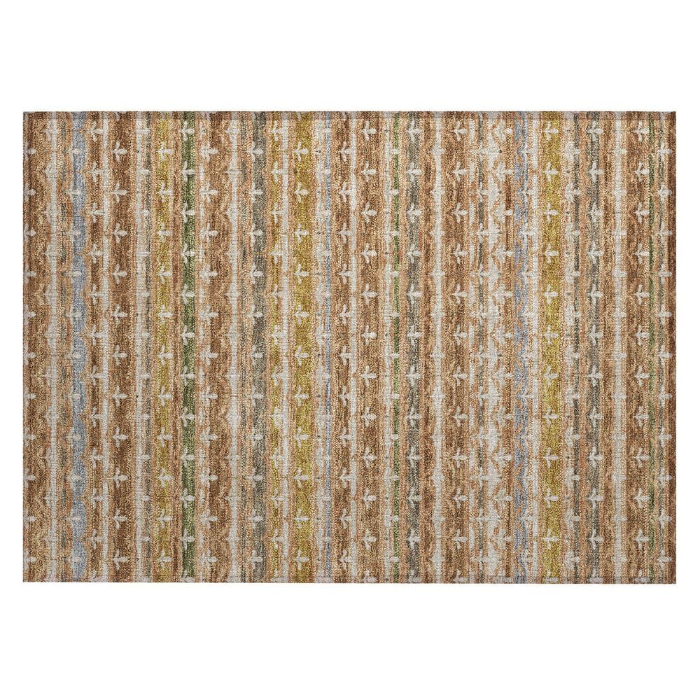 Chantille Machine Washable Indoor/Outdoor Abstract ACN2479 Paprika 2 ft. x 3 ft. Accent Rug price history on PriceWatchPro