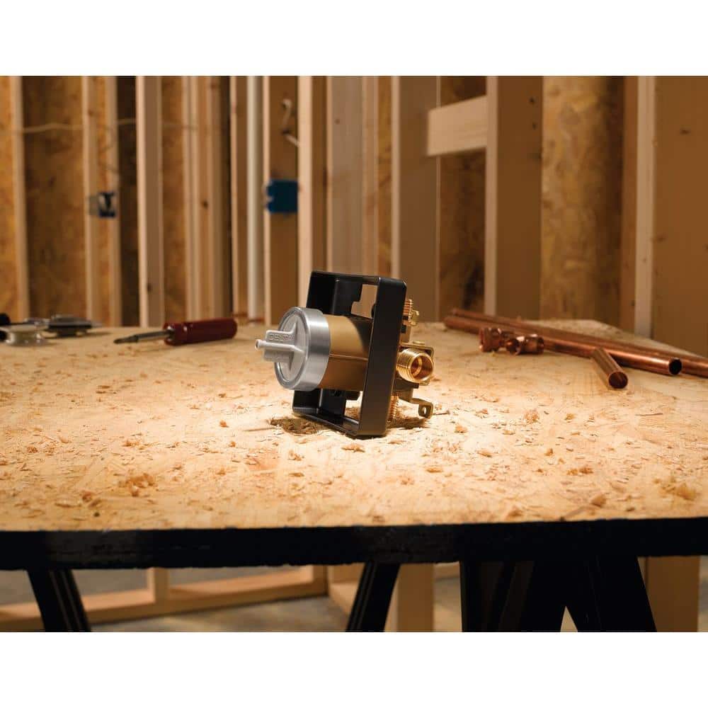 Universal Brass and Plastic Shower Rough-In Valve