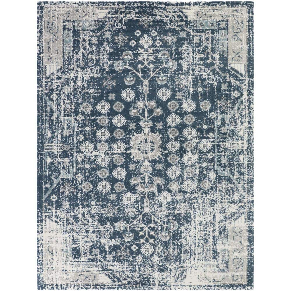 BALTA Bastian 5 ft. x 7 ft. Blue Area Rug 3136076 - The Home Depot