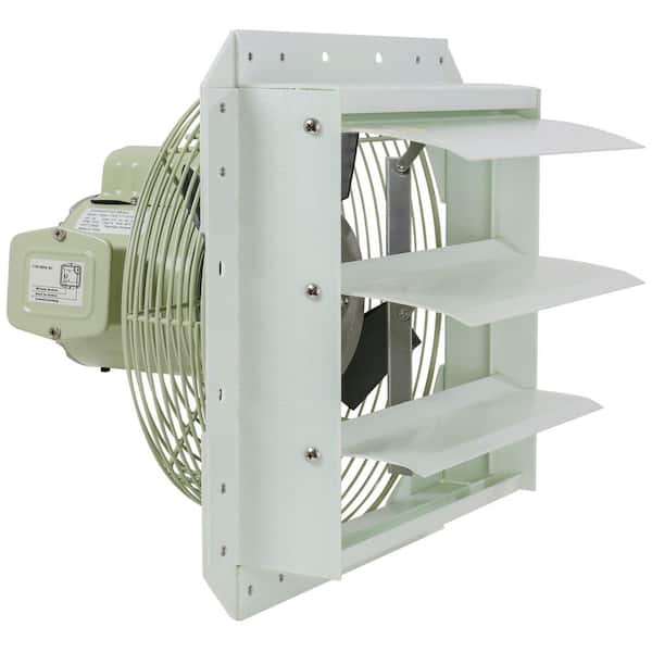 ILG8SF12S-CR 12 in. Corrosion Resistance Shutter Exhaust Fan, Single Speed