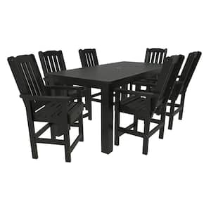 Springville 7-Pieces Recycled Plastic Outdoor Counter Dining Set