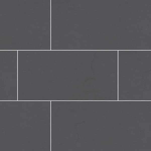 MSI Beton Graphite 24 in. x 48 in. Matte Porcelain Stone Look Floor and Wall Tile (96 sq. ft./Pallet)