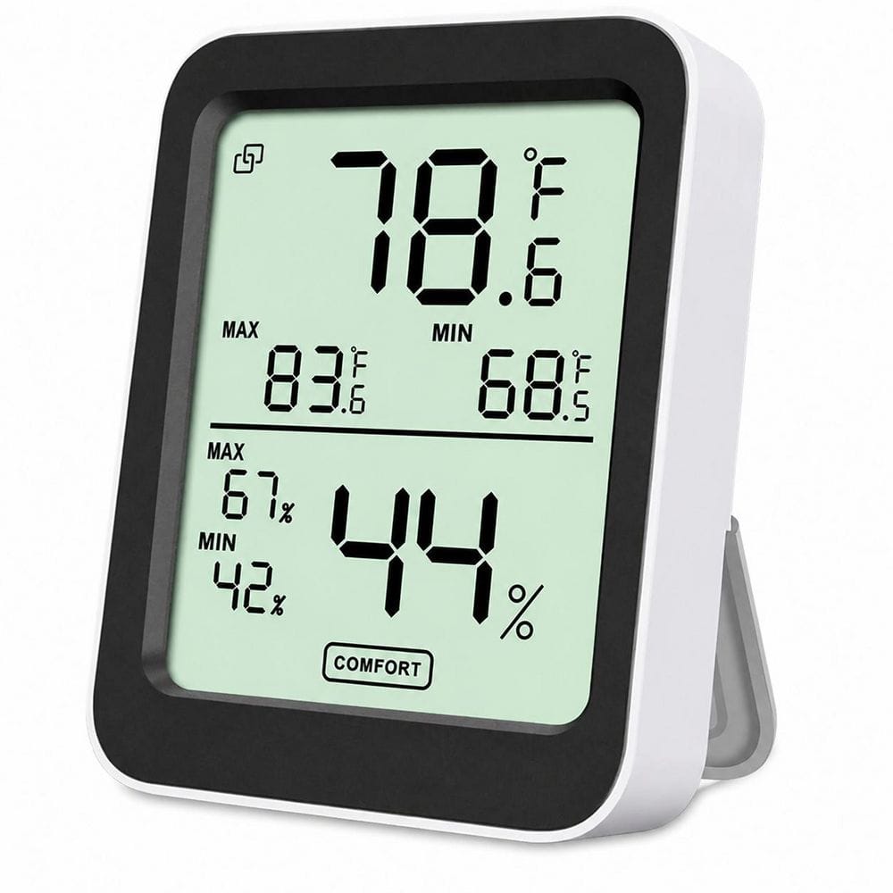Wireless LCD Display Indoor Thermometer Hygrometer Bluetooth Remote App Control Temperature Humidity Meter 1 Piece price history on PriceWatchPro