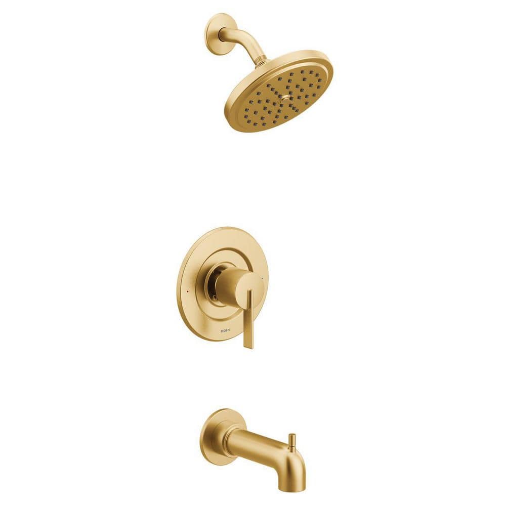 Cia Single Handle Tub and Shower Trim in Brushed Gold Valve Not Included price history on PriceWatchPro