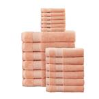 18-Piece Hygrocotton Towel Set in Aged Clay