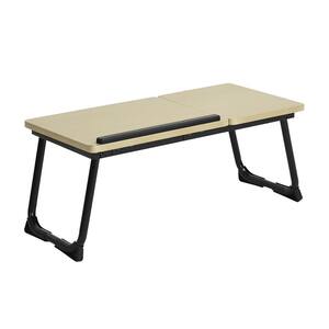25.50 in. Rectangular Pella Oak Wood Laptop Desk with Adjustable Angle