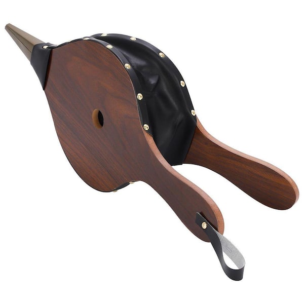 Fireplace Bellows 19 in. x 7.5 in. Large Fire Bellow for Indoor Outdoor Camping BBQ Wood Air Blower Hand Bellow