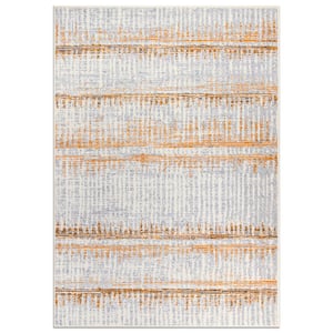 Contemporary Bohemian Yellow 7 ft. 10 in. x 10 ft. Area Rug