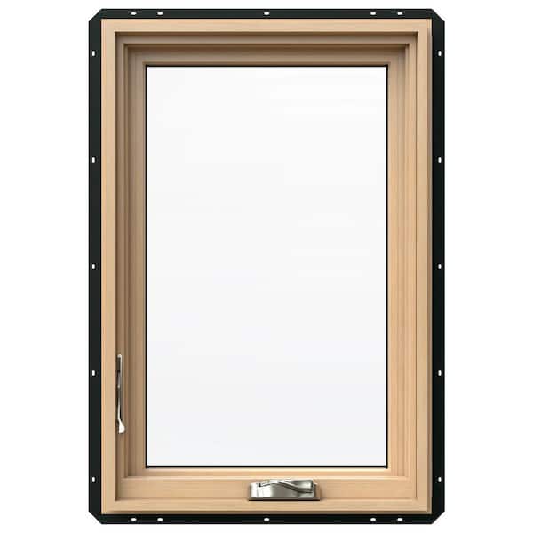 24 in. x 36 in. W-5500 Left-Hand Casement Wood Clad Window