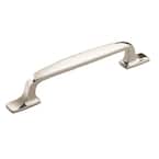 Highland Ridge 5-1/16 in (128 mm) Center-to-Center Polished Nickel Drawer Pull