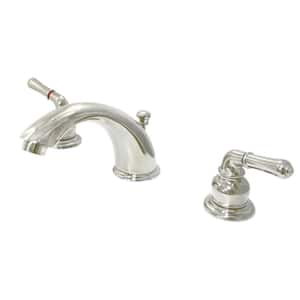 8 in. Widespread 2-Handle Bathroom Faucet in Polished Nickel