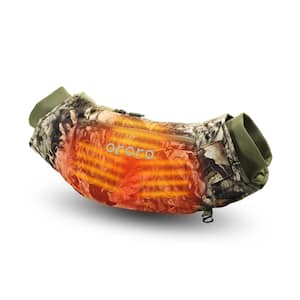 Unisex 7.2-Volt Lithium-Ion Camouflage Heated Hand Warmer, Heated Hand Muff Pouch, Up to 14 Hours of Warmth