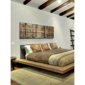 20 in. H x 60 in. W "Panoramic Forest" by Parvez Taj Printed Natural Pine Wood Wall Art