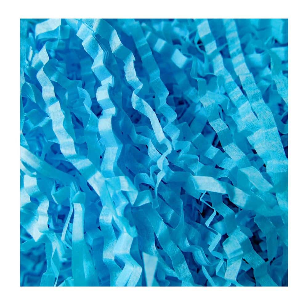 Light Blue Crinkle Cut Paper Shred Filler for Gift Wrapping and Basket Filling 0.5 lb. Eco-Friendly Shredded Paper price history on PriceWatchPro