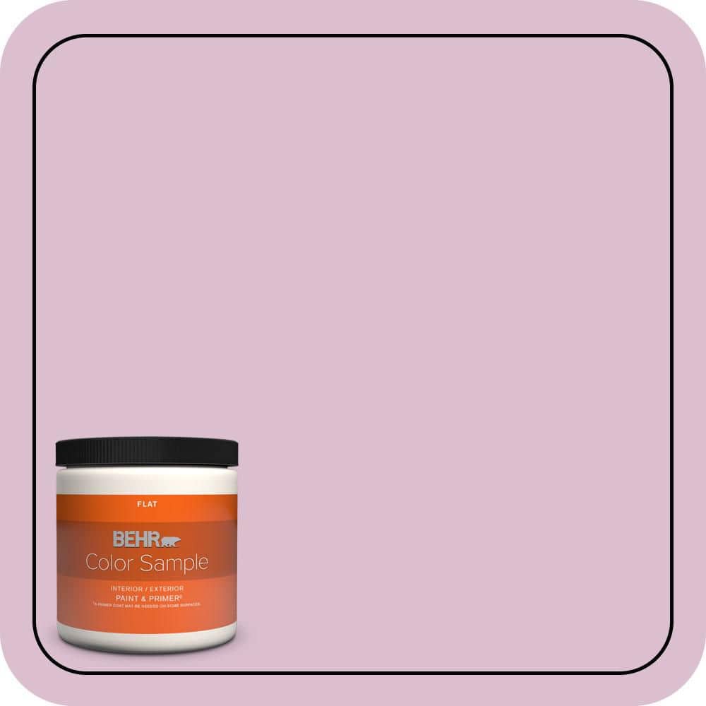 8 oz. #690C-3 Delicate Bloom Flat Interior/Exterior Paint & Primer Color Sample price history on PriceWatchPro