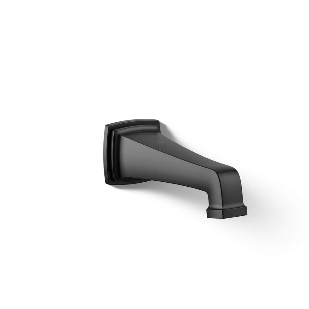 Riff Wall Mount Non-Diverter Bath Spout, Matte Black price history on PriceWatchPro