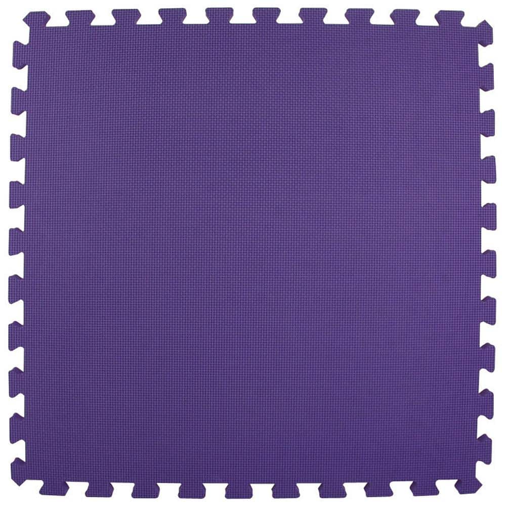 Piccocasa Coral Velvet Non-slip Soft Memory Foam Floor Mats Purple 32x20  1 Pc : Target