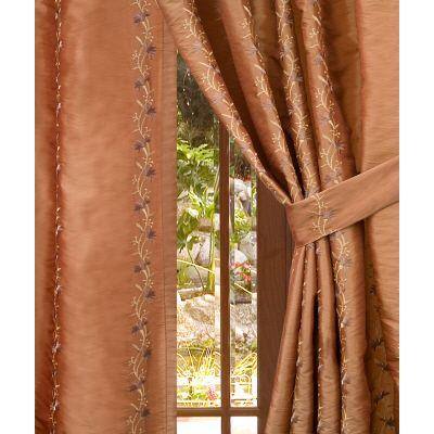 null Semi-Opaque Bronze Imperial Rod Pocket Panel - in. W x 84 in. L