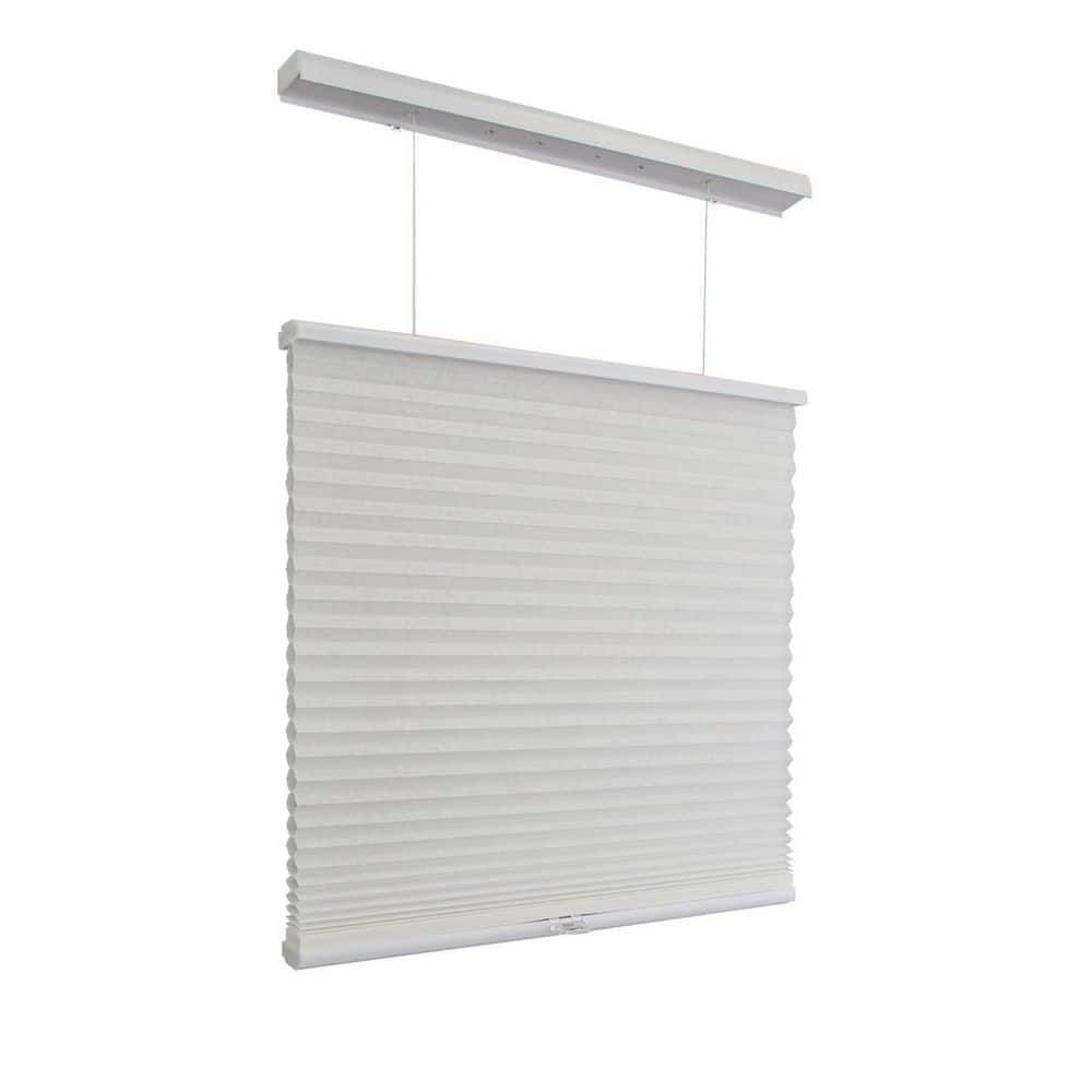 Cut-to-Size Pewter Cordless Top Down Bottom Up Light Filtering Polyester Cellular Shade 27.5 in. W x 48 in. L price history on PriceWatchPro