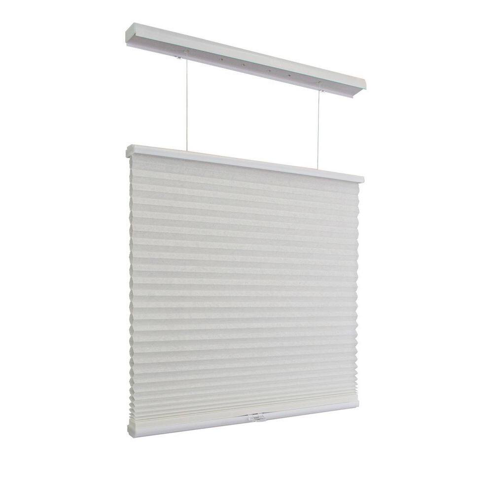 Cut-to-Size Pewter Cordless Top Down Bottom Up Light Filtering Polyester Cellular Shade 34.75 in. W x 48 in. L price history on PriceWatchPro